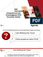 Bahan Tayang Sosialisasi POJK 15 Tahun 2020 PDF