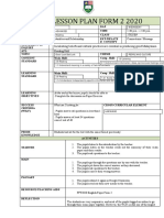 English Lesson Plan Form 2 2020: Inculcating Beliefs and Cultural Practises Are Essential in Producing Good Malaysians