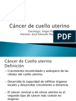 Cancer de Cuello Uterino