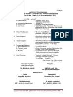 Laporan Pelaksanaan PDF