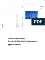 FESTO - Circuitos de Potencia y Transformadores - Manual Del Estudiante PDF