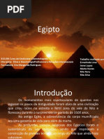 Egipto - Trabalho (Curso de Esteticista - Cosmetologista)