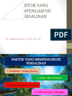 Faktor yang Mempengaruhi Persalinan