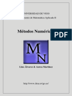 Métodos Numéricos, 2004 - Lino Álvarez & Aurea Martínez