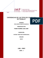 Tipos de contratos