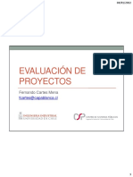 Evaluaci N de Proyectos PDF