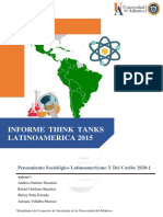 Informe Think Tanks Latinoamerica 2015
