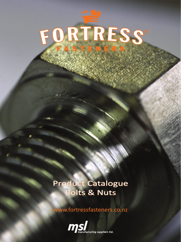 Product Catalogue Bolts & Nuts PDF PDF Screw Nut (Hardware)