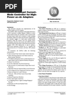 AND8331/D Quasi-Resonant Current-Mode Controller For High - Power Ac-Dc Adapters