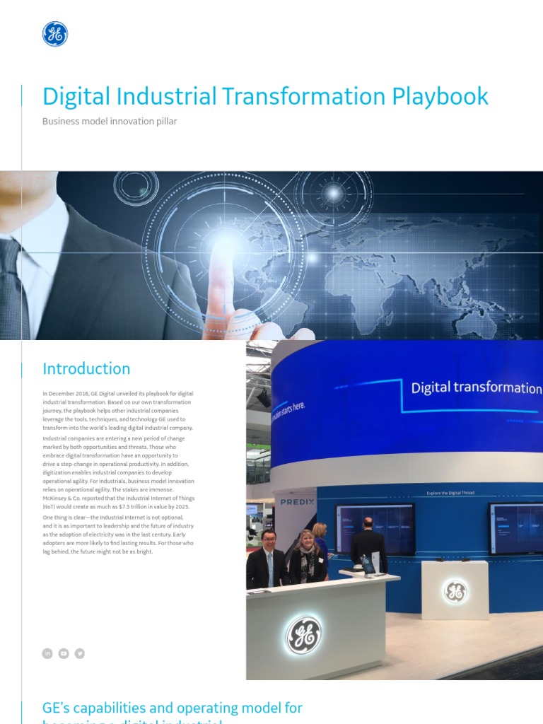 Digital Industrial Transformation Playbook Business Model Innovation ...