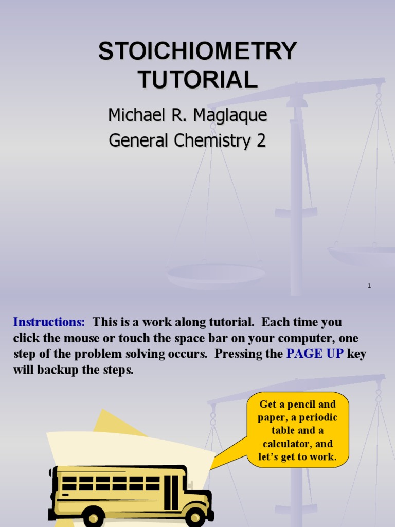 Stoichiometry Problem Solving Guide | PDF | Molar Concentration | Mole ...