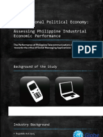 IPE - Philippine Industrial Economic Performance