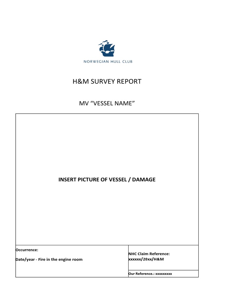 H&M Survey Report: Fire Incident Analysis | PDF | Fires | Electrical Wiring