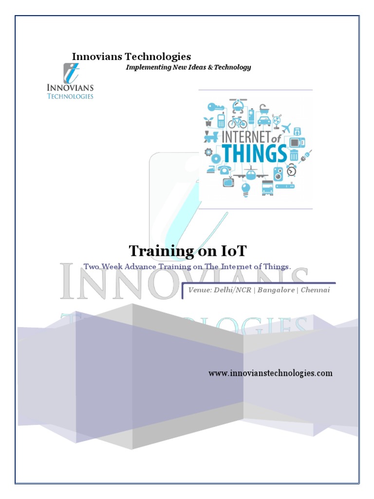 Iot Advance Training Pdf Internet Of Things Raspberry Pi