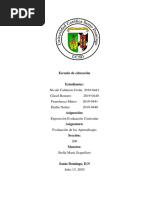 ...Evaluación Curricular