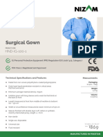 Surgical Gown: HND-IG-100-1