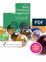 Basic S of Financial Management: Rien Brouwers Msc. Wim Koetzier MSC