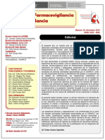 Boletín de Farmacovigilancia y Tecnovigilancia: Editorial