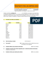 Presupuesto y Proyeccion - completo