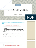 Passive Voice Forms and Usage