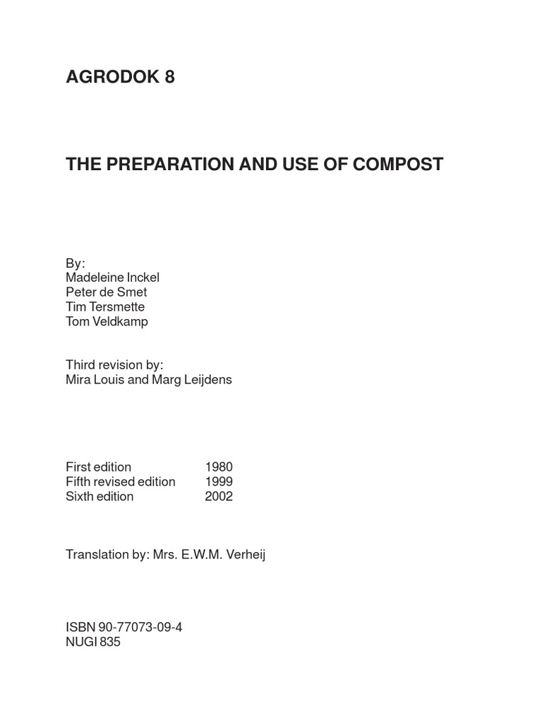 Composting Techniques for Farmers | PDF | Compost | Organic Matter