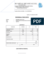 Proforma Transber