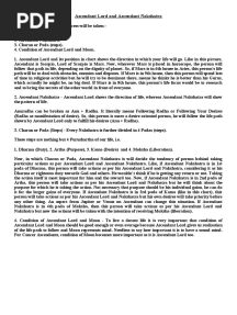 Ascendant Lord and Ascendant Nakshatra