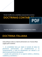 Doctrinas Contables Del Periodo Cientifico