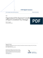 Organizational Development Consulting - A Study of Expert Consulta