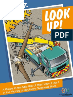 Enegy Network Association - Look Out Look Up and The Safe Use of Mechanical Plant in The Vicinity of Overhead Power Lines