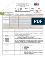 Poblacion, Sibonga, Cebu Detailed Lesson Plan (DLP Format) S.Y. 2019 - 2020