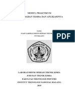 Modul Perpindahan Massa Dan Aplikasinya 2019