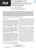 Design and Manufacturing of Pneumatic Burr Removing Machine: Kakde D V, Lokawar V L