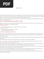 Rummy Game Rules Explained | PDF | Rummy | Tabletop Games