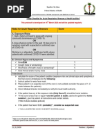 Visual Triage Checklist for Respiratory Illnesses | PDF | Health Care ...