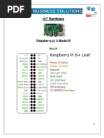 Iot Hardware: Raspberry Pi 3 Model B