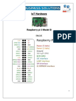 Iot Hardware: Raspberry Pi 3 Model B