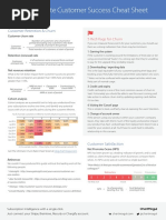 The Ultimate Customer Success Cheat Sheet