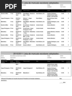 Manuais 2010-2011 1ºCEB Vale Formoso