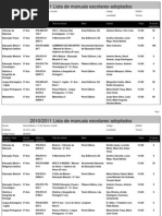 Manuais 2010-2011 2º e 3º CEB Teixoso