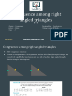 3.congruence Among Right Angled Triangles