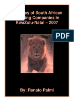 A Survey of South African Clothing Companies in Kwazulu-Natal - 2007