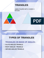 TRIANGLES Made by Samridh