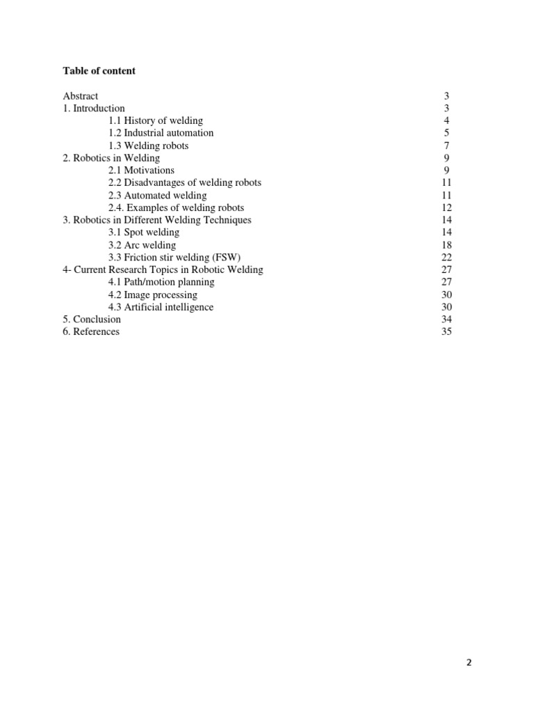 Advances in Robotic Welding Technology | PDF | Welding | Construction