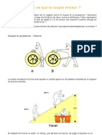 Fonctionnement Couple Moteur