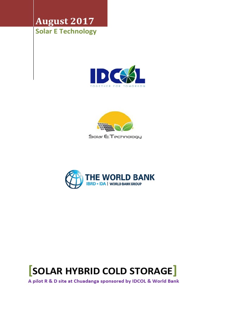Solar Hybrid Cold Storage in Bangladesh | PDF | Solar Power | Vegetables