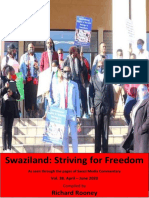 Swaziland Striving For Freedom Vol 38 Apr To June 2020