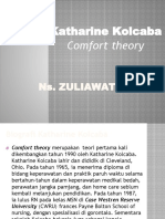Katharine Kolcaba: Comfort Theory
