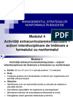 activități extrașcolare