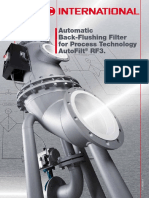 Automatic Back-Flushing Filter For Process Technology Autofilt Rf3